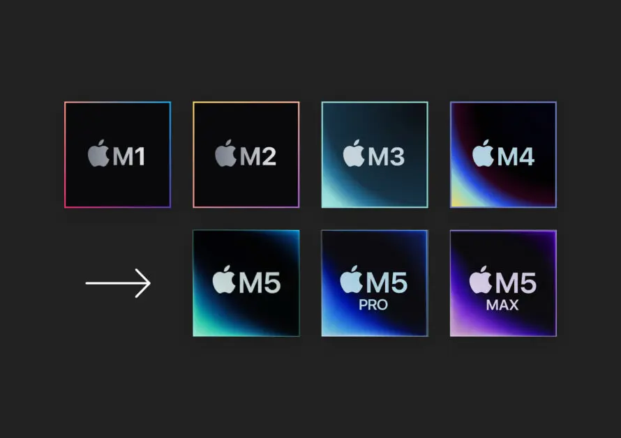 M5 Max Chips