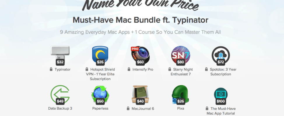 Mac Software Bundle including Typinator