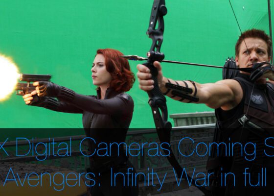 The Avengers Infinity War filmed in full imax using new 6k digital cameras