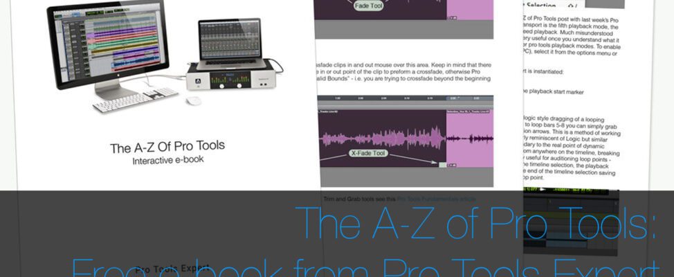 Pro Tools Expert A-Z free ebook from Pro Tools Expert