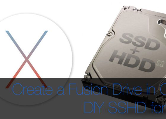 How to Create a Fusion Drive in OS X