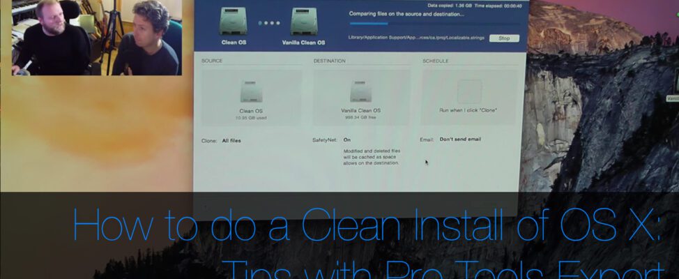 clean install mac os x youtube