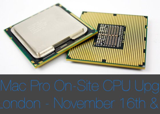 Mac Pro CPU Upgrade Zero Downtime November Dates