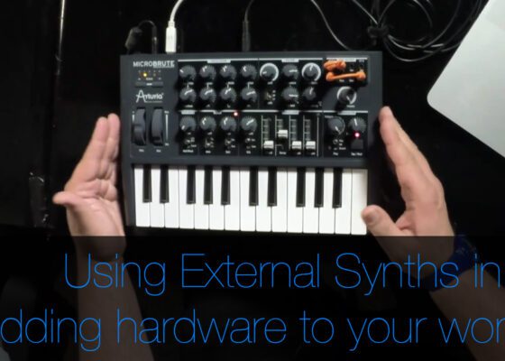Using External Synthesisers with Ableton Live
