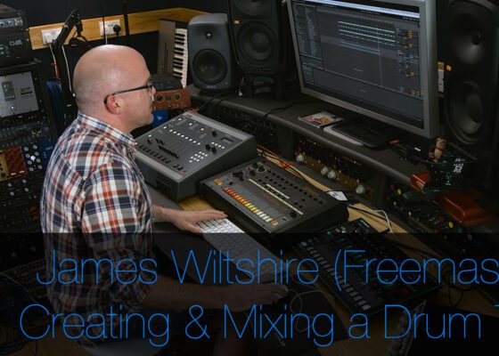 Freemasons' James Wiltshire Creates and Mixes a Drum Track using Vintage Drum Machines, Samplers and Ableton Live