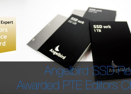 Angelbird SSD drives awarded Pro Tools Expert Editors Choice
