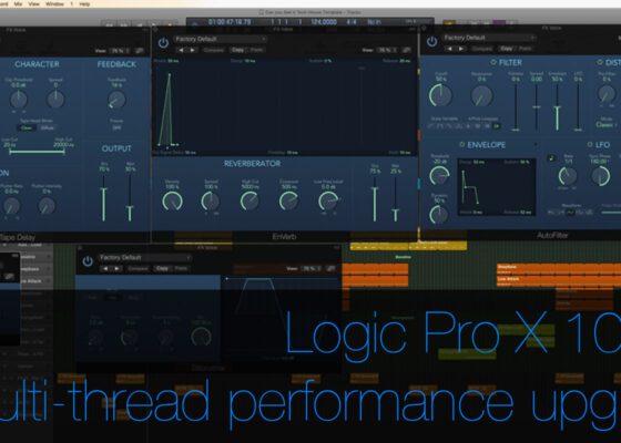 Logic Pro X update improves multi core performance on Mac Pro