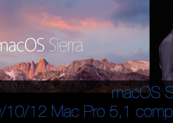macOS Sierra compatible with classic Mac Pro