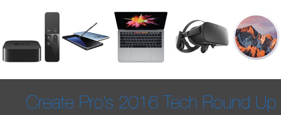 Create Pro's 2016 Round Up