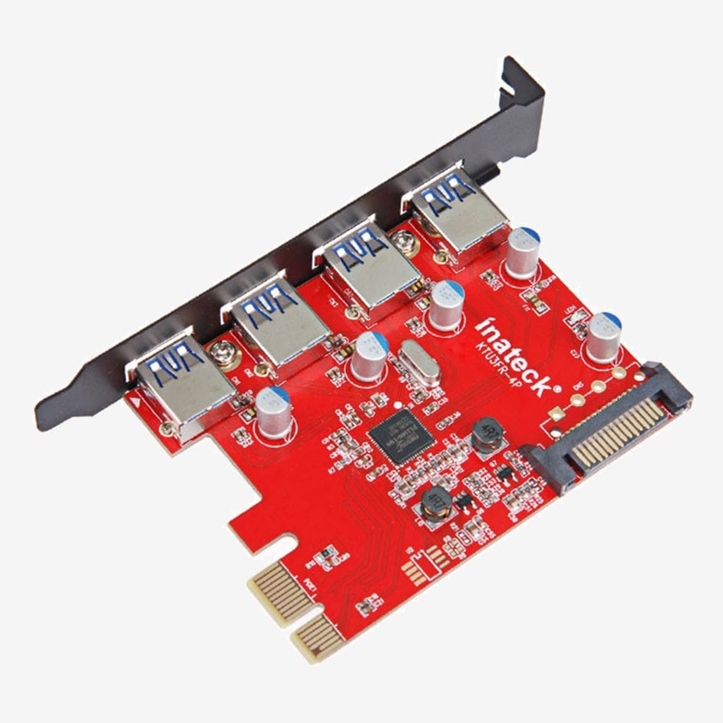 Inatek USB 3.0 PCIe Card For Mac Pro MacFinder