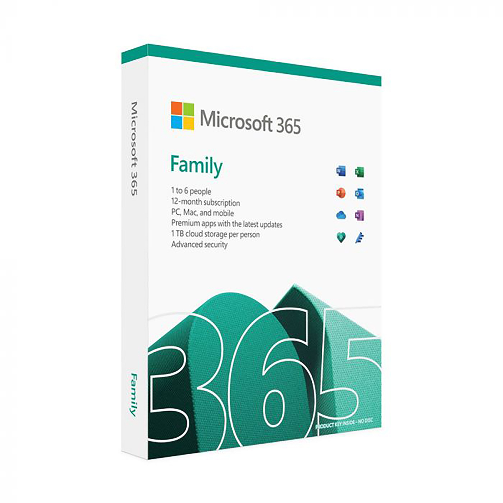1 x Microsoft 365 Family (1 Year)