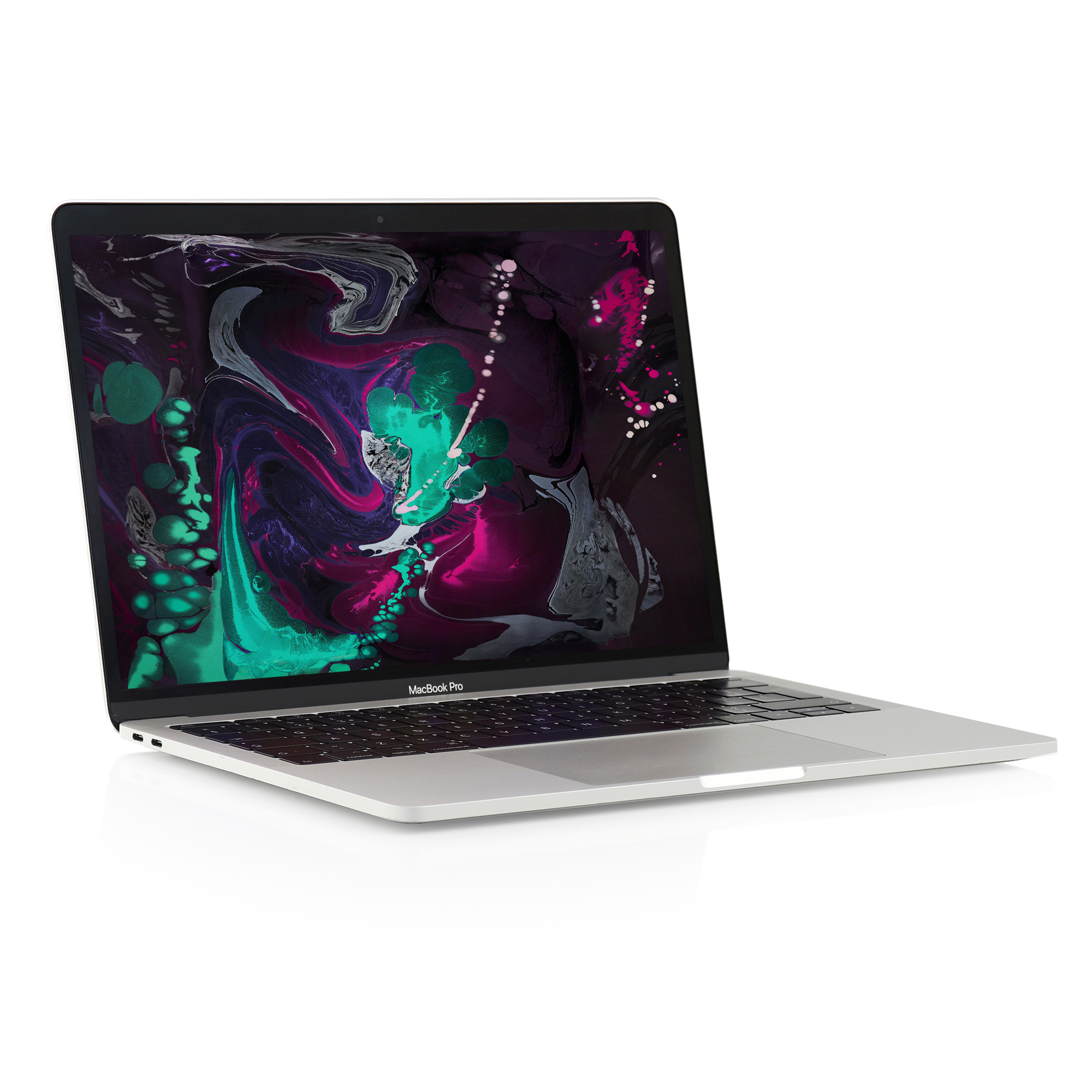 2019 Apple MacBook Pro 13-inch Intel i5 2.40 GHz 4-core 8GB 256GB - Silver - 