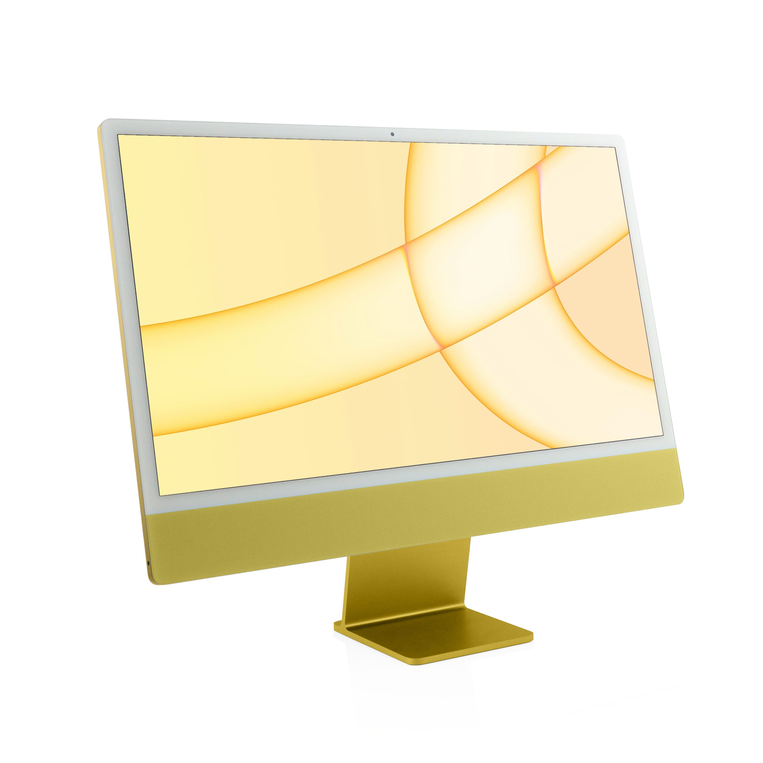 2021 Apple iMac 4.5K 24-inch M1 8GB 256GB - Yellow - 