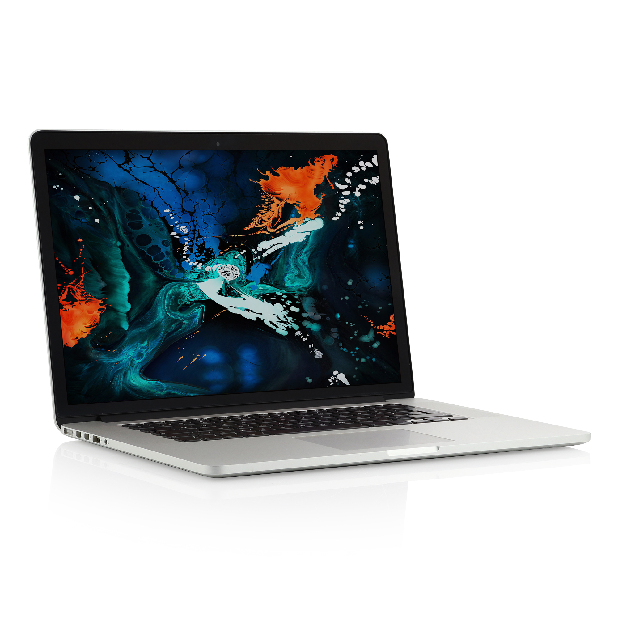 2015 Apple MacBook Pro 15-inch Intel i7 2.50 GHz 4-core 16GB 256GB - Silver - 